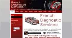 Desktop Screenshot of frenchdiagnosticservices.com